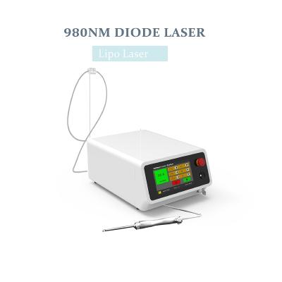 China Body Slimming 2022 New Portable Vaser Liposuction Diode Laser 980nm Laser Lipolysis Slimming Machine for sale