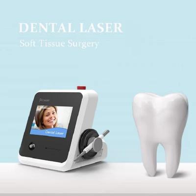 China Dental Surgery Soft Tissue Diode Dental Tissue Laser 980nm 30w 60w Mobile Laser Device for sale