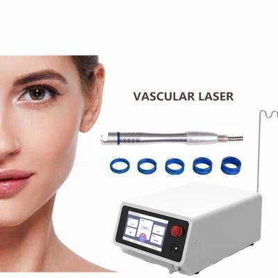 China Professional portable fiber coupled 980nm diode laser spider vein removal machine for blood vessel removal for sale