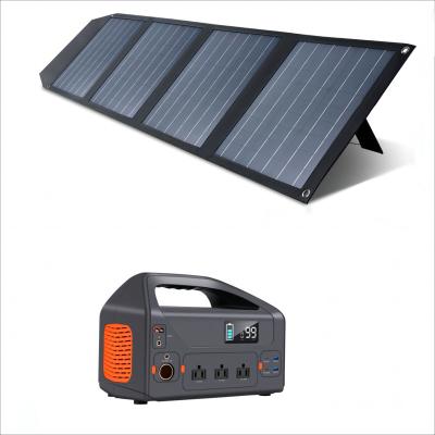 China Type C 1kw solar generator 100V 120V 220V 230V AC output 1000 watt off grid solar power generator system for home for sale