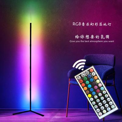 China Industrial remote control rainbow colorful romantic mini RGB led wall corner lights for home hotel for sale