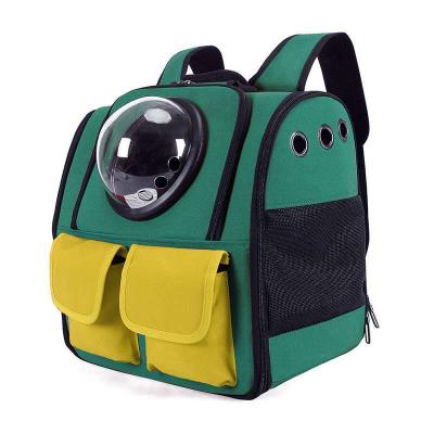 China Economic Breathable Factory Direct Sales Custom Design Space Carrier Pet Travel Backpack for sale