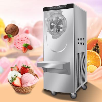 China Hard Ice Cream Machine Snack Factory Italian Gelato Machine Gelato Making Machine for sale