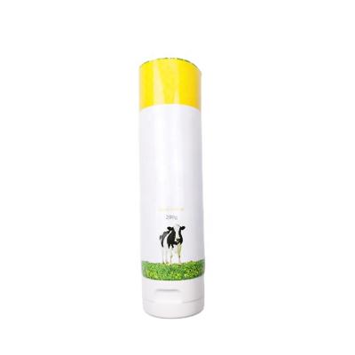 China Large Capacity Body Lotion Cosmetic Packaging Tube Plastic Tube With Flip Top Or Screw Lid For Skin Care for sale