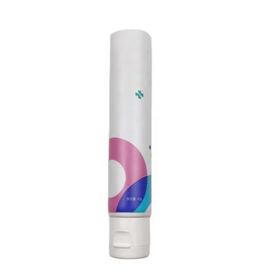 China Single Disposable Sample Free Tube Round Oval Plastic Cosmetic Plastic OEM Logo Kids Toothpaste Design Tube Tube In 8 Color Print for sale