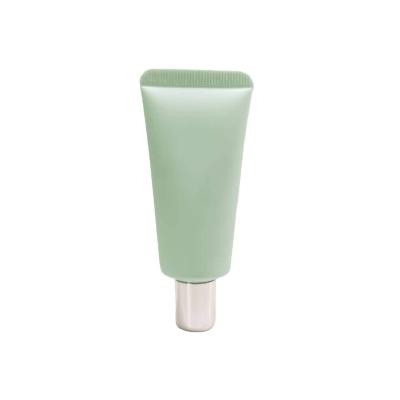 China Private Label Biodegradable Skin Care Tube Long Medical Containers With Spout Head With Hot-stamping Screw Cap for sale