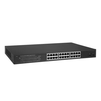 China COMFAST CF-SG1241P Industrial Power Supply Switch Gigabit 24 Ports PoE Switch for sale