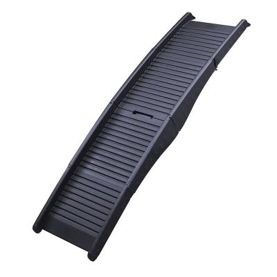 China Non-slip Vehicle Mounted Plastic Ladder Ramp Cats Dogs Ramp For Pets for sale