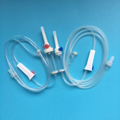 China PVC Medical Disposable Infusion Set And IV Set For Medical Use With CE And ISO13485 for sale