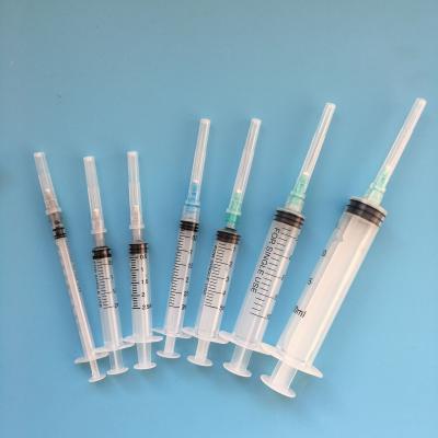 China Disposable Medical PP Syringe With Needle for sale