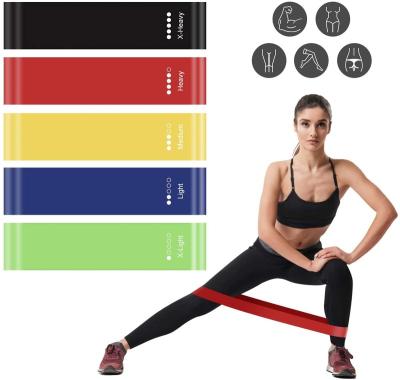 China CH18012 Durable Wholesale Fitness Stretch Band Exercise Loop Resistance Bands Bodybuilding for sale