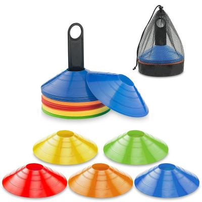 China Hot Sale Durable CH1009 Agility Football With Carry Bag Durable Football Training Disc Cones - Set for sale