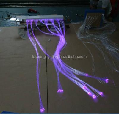 China Low Spark Plastic Fiber Optic Loss 3*0.75mm Plastic Fiber Optic Sparkle for sale