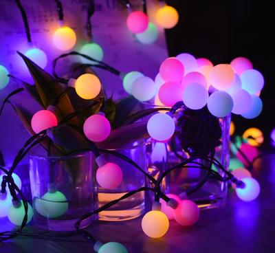 China PE Cheaper Price Garden Decorated RGB Multicolor Single Color Led Christmas String Light for sale