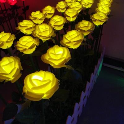 China Popular Led Decorative Garden Flower Lights Artificial Outdoor Landscape For Plaza Garden Decoration for sale