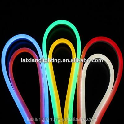 China IP68 Yellow Flexible Garden Neon Tube RGB 220V High Power Led Neon Flex / Led Neon Tube for sale