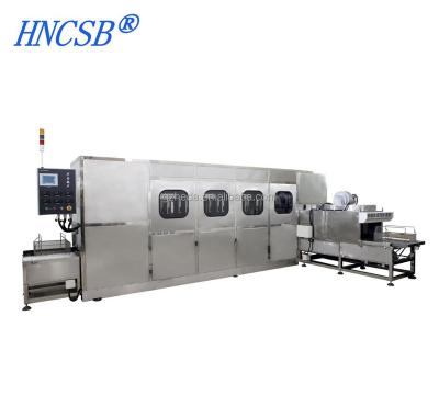 China Mechanical Arm Washing Machine Non-Toxic Ultrasonic Cleaning Line With Robot Arm for sale