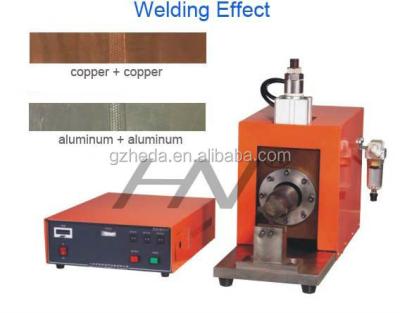 China Customized Copper+copper Metal Welder Wire Welding Machine Ultrasonic Hot Melt Machine (800W) for sale