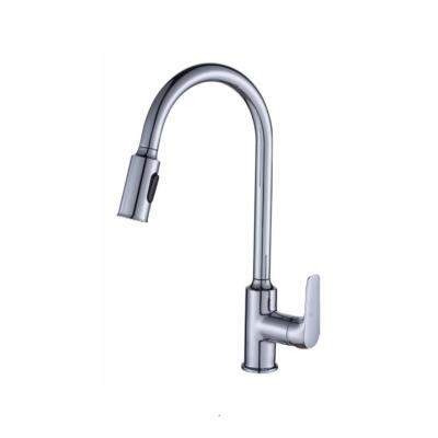 China Outside Is China Wholesale Topkitchen Multi-Layer Plated Pull Out Kitchen Sink Faucets Pull Out Sink Kitchen Faucets for sale