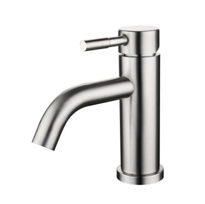 China Not Fade or Rust Modern Design Economical Bathroom Sink Faucet Deck Mounted Single Basin Faucet Luxury Modern Water Faucet for sale