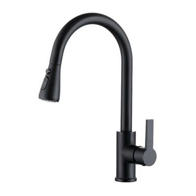 China Outside Is Newest Sus304 New Fashion Multi-layer Plated Modern Water Filter Tap Water Faucets Kitchen Black for sale