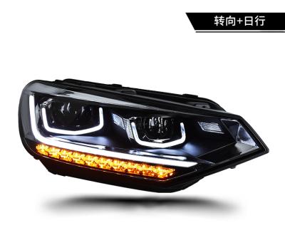 China 2016-2018 For Volkswagen Touran LED Headlight With Bi-xenon Projector Lens LD TIGUAN for sale