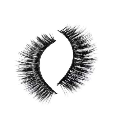 China Mink Eyelash Vendor Diamonds Customized Black Cotton Band Wholesale False Eyelashes Dramatic Mink for sale