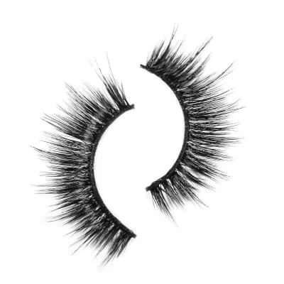 China Black Mink Wholesale Vendor Other False Eyelashes Extension Cotton 25mm 3d False Eyelashes for sale