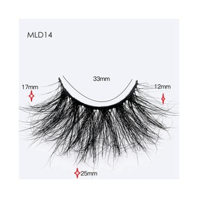 China Hot Sale 2021 Pretty 25mm Cotton Black Tape Fluffy Mink Lashes Attracting Lashes for sale