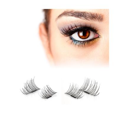 China Black Strip With Magnet Factory Wholesale Price High Quality Natural Waterproof Magnetic Eyelash for sale