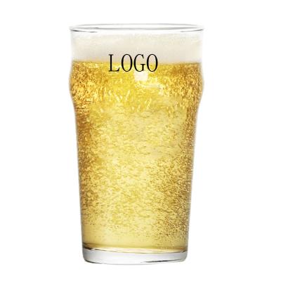 China Creative Custom Lead Free Pearson English Craft IPA Pint Glass Daily Life Home Goose Island Wheat Beer Glass for sale