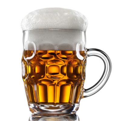 China 2018 Hot Selling 0.5L Eco-friendly Glass Beer Mug For Bar Gift Bar for sale