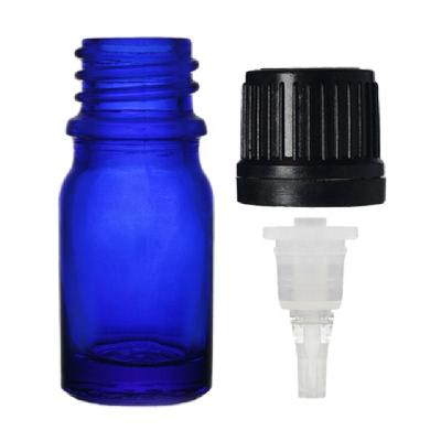 China Cheap Price 5ml Cobalt Blue Cosmetic Oil Dropper Bottle 5ml Oil Manufacturer for sale