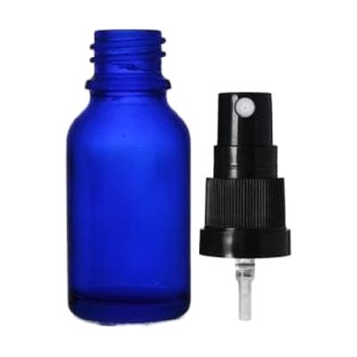 China Cosmetic Manufacturer Cheap Price Round 15ml Amber Clear Black Blue Essential Oil Spray Glass Cosmetic Bottles for sale