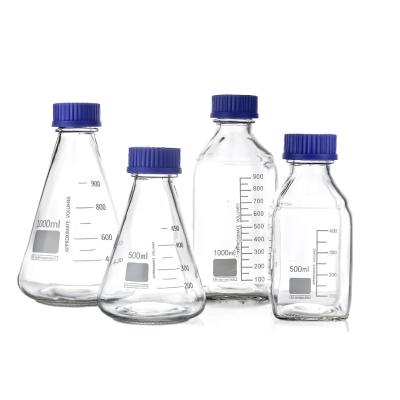 China Lab manufacturer factory price daily chemical packaging bottle 25ml 50ml 100ml 250ml 500ml 1000ml 1 liter chemical bottles for sale