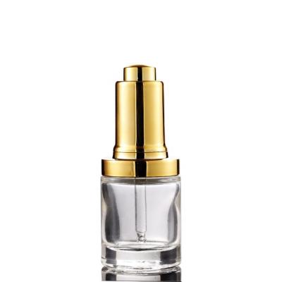 China 30ml Cosmetic Glass Bottles Manufacturer For Serum With Round Bottle Cheap Price Pump Serum Premium Quality for sale