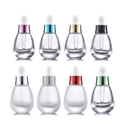 China Cheap price premium quality 1oz 30ml serum dropper bottle cosmetic serum maker for sale