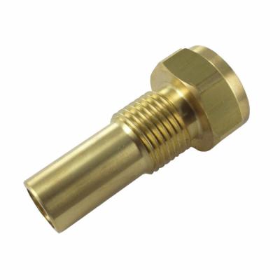 China Machined CNC Spare Parts for Brass Copper Aluminum Screw Bolt Stainless Steel for sale