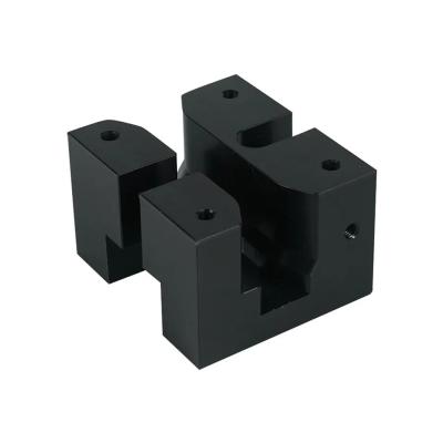 China Black Custom Machined Plastic Parts POM Nylon ABS CNC Turning Milling Parts for sale