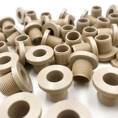 China High Precision CNC Machined Parts Nylon POM PP Plastic Material Wear Resistant for sale