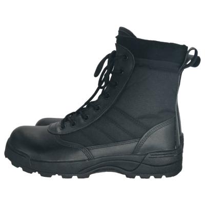 China Fashion Trend Genuine Leather High Quality Black Men's Combat Boots Tactical Army Military Boots for sale