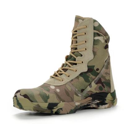 China Jungle army camouflage desert fashion trend leather boot boots men's military combat tactics arm shoes altama military tactical boots leather for sale