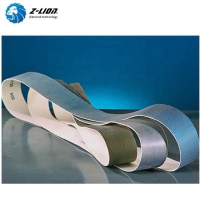 China High Performance Wear Resistant Grinding/Polishing Diamond Polishing Belts For Glass, Stone, Ceramic And Concrete Grinding From ZLION by Z LION Diamond Tools for sale