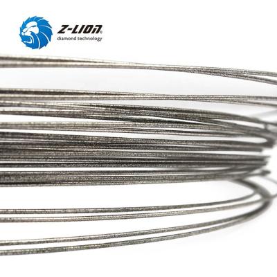 China Stone Z-LION 65m/roll Wire Saw 0.3mm Diamond Wire Saw Sapphire For Cutting Sapphire for sale