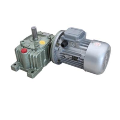 China Building Material Stores WPO Series Worm Motor Reducer 220v WPO40 Worm Reduction Gearbox For Textile Machinery for sale