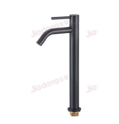 China Sense Faucets Factory Brass Cold Faucet Bathroom Sink Faucet (V13_black) for sale