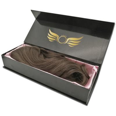 China Recyclable custom your owm logo luxury hair wig packaging paper box for sale