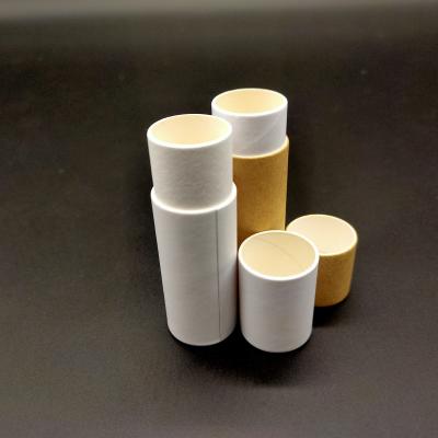 China custom logo custom label cylinder custom packaging tube cylindrical box for gift cream grease lipsticks for sale