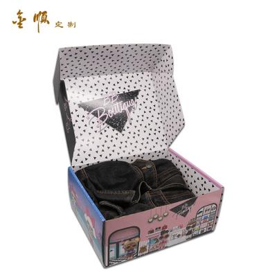 China Biodegradable Custom Printing Paper Cardboard Folding Box Package T-Shirt Packaging for sale