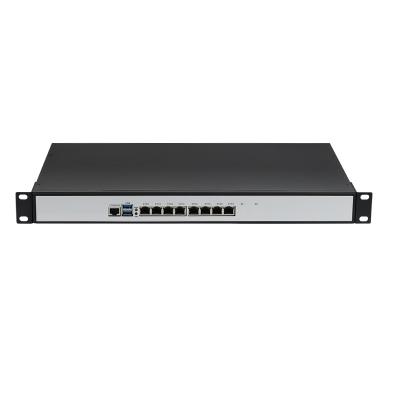 China DDR3 8G RAM 1U Firewall Router Server 8LAN Intel Celeron And Core Series for sale